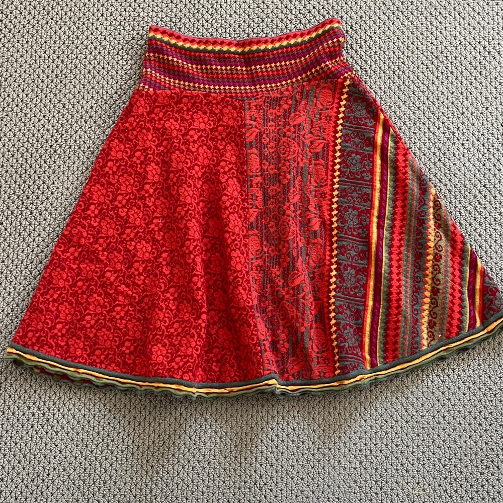 IVKO Multicolor Wool Skirt - Picture 5 of 9